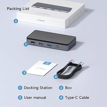 Amazon.co.jp: Hagibisデュアル ディスプレイ USB C ドッキング